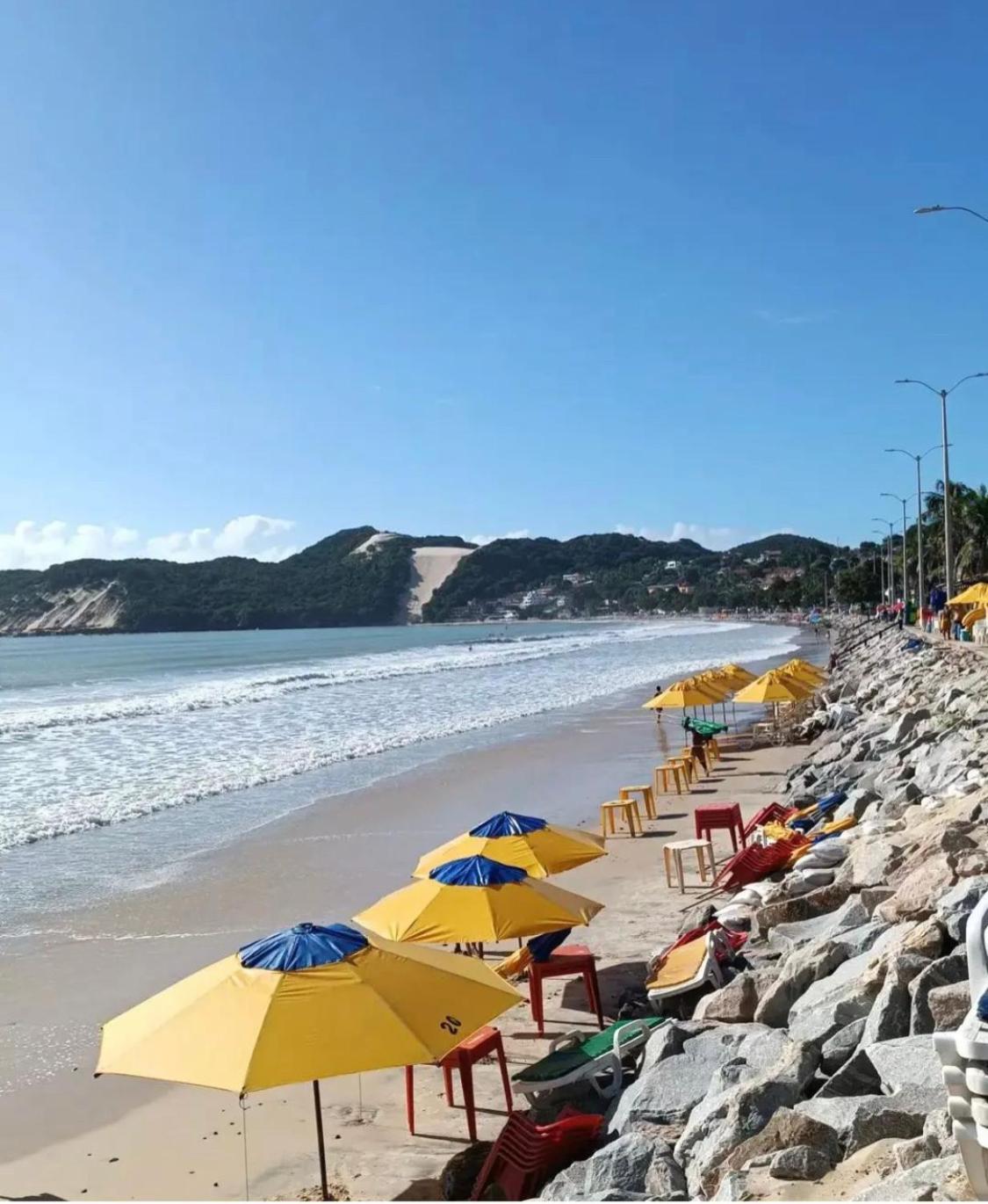 Flat Em Ponta Negra Vista Mar Natal Exterior foto
